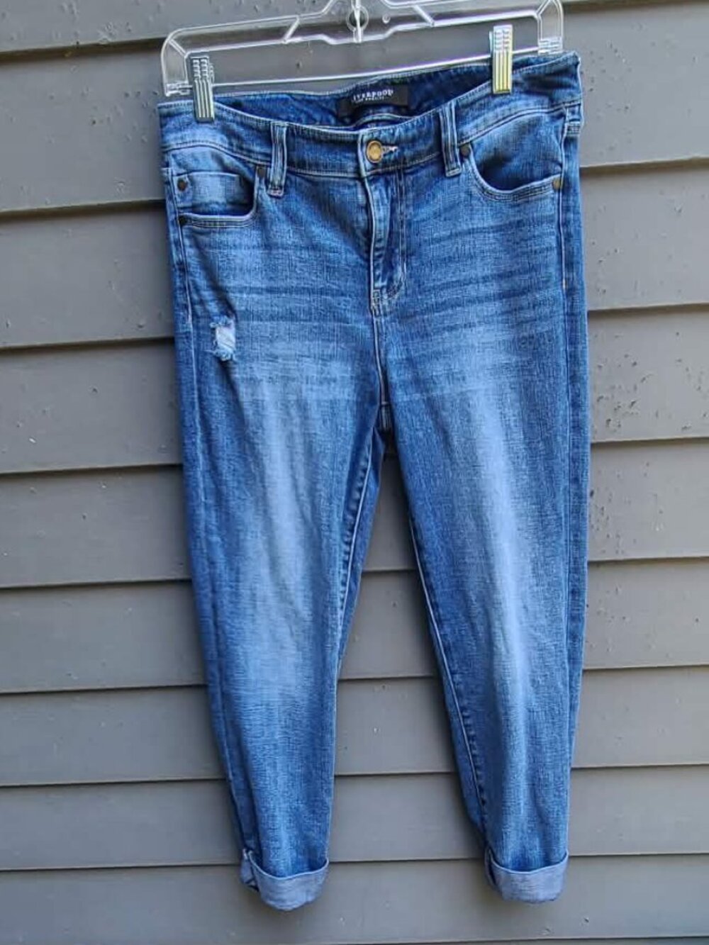 Liverpool Charlie Crop Skinny Jeans size 6/28